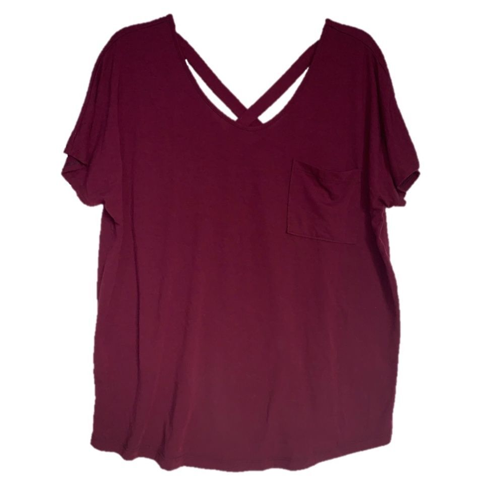 SO American Heritage Burgundy Short Sleeve Tee